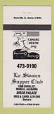 Matchbook Cover - La Swann Supper Club Disco Mobile AL 30 Strike