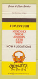 Matchbook Cover - Gridley's BBQ Memphis TN 30 Strike