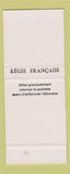 Matchbook Cover - Photo Studio Jose Nay France SAMPLE