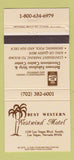 Matchbook Cover - Best Western Westwind Motel Las Vegas NV 30 Strike