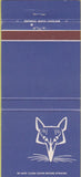 Matchbook Cover - The Blue Fox Lakewood OH 30 Strike