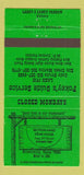 Matchbook Cover - Pokey's Guide Service Lake Ivie Brownwood TX 30 Strike