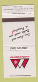 Matchbook Cover - Purgatory Durango Colorado Skiing? 30 Strike