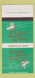 Matchbook Cover - Rockwell Springs Trout Club Castalia OH 30 Strike