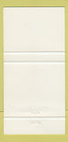 Matchbook Cover - Second City Comedy Club Toronto ON 30 Strike