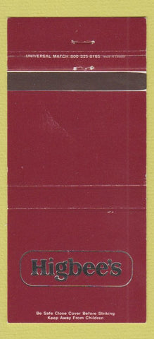 Matchbook Cover - Higbee's Cleveland OH WEAR 30 Strike