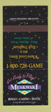 Matchbook Cover - Meskwaki Casino Hotel Tama IA 30 Strike
