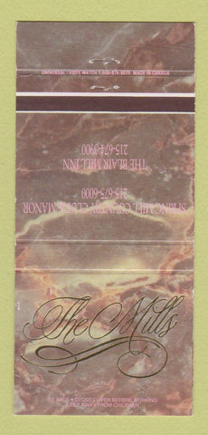 Matchbook Cover - Spring Mill Country Club Manor Ivyland PA 30 Strike