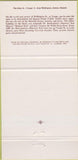 Matchbook Cover - Doane Hall Pharmacy Aurora ON 30 Strike