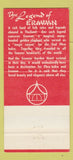 Matchbook Cover - Erawan Garden Hotel Indian Wells CA 30 Strike