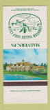 Matchbook Cover - Chester Valley Golf Club Malvern PA 30 Strike