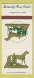 Matchbook Cover - Ken Kington Horse Sales Lexington KY 30 Strike