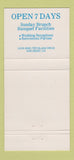 Matchbook Cover - San Diego's Hali Hai CA 30 Strike