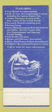 Matchbook Cover - Caravelle Resort Santa Maria Myrtle Beach SC 30 Strike