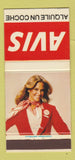 Matchbook Cover - Avis Car Rentals Spain girlie 30 Strike