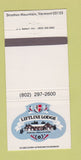 Matchbook Cover - Liftline Lodge Stratton Mountain VT 30 Strike