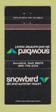 Matchbook Cover - Snowbird Ski Summer Resort Snowbird UT 30 Strike