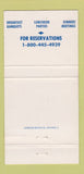 Matchbook Cover - Sherman House Century Old Inn Batesville IN 30 Strike