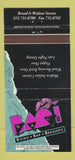 Matchbook Cover - Baci Bistro Bar Philadelphia? PA Italian 30 Strike