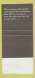 Matchbook Cover - Whaler's Wharf Toronto ON 30 Strike