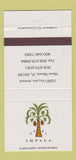 Matchbook Cover - Hotel Impala Miami Beach FL 30 Strike