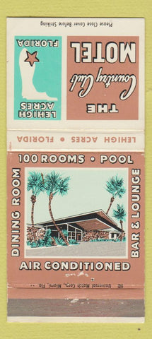 Matchbook Cover - Country Club Motel Lehigh Acres FL 30 Strike