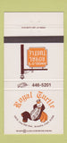 Matchbook Cover - Angelo's Royal Turtle Arcadia CA 30 Strike
