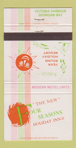 Matchbook Cover - Four Seasons Holiday Inn Victoria Harbour ON WEAR 30 Strike