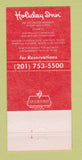 Matchbook Cover - Holiday Inn Different Drummer South Plainfield NJ 30 Strike