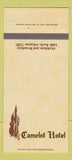 Matchbook Cover - Camelot Hotel Little Rock AR 30 Strike