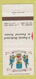 Matchbook Cover - Calcaterra Funeral Home Detroit MI St Louis MO 30 Strike