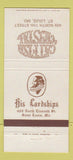 Matchbook Cover - Catfish Crysal St Louis MO 30 Strike