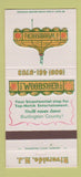 Matchbook Cover - Woodshed Restaurant Riverside NJ 30 Strike