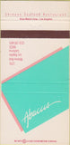 Matchbook Cover - Abacus Los Angeles CA Chinese food 30 Strike