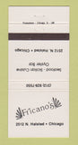 Matchbook Cover - Fricano's Restaurant Italian Chicago IL #1 30 Strike