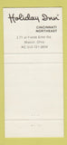 Matchbook Cover - Granny's Hatfield's Holiday Inn Cincinnati OH 30 Strike