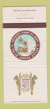 Matchbook Cover - Brown Palace Hotel Denver Colorado 30 Strike