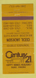 Matchbook Cover - Century 21 Real Estate Burke VA 30 Strike