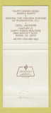 Matchbook Cover - Century 21 Real Estate Burke VA 30 Strike