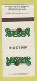 Matchbook Cover - Naismith's Target Center Minneapolis MN Basketball 30 Strike