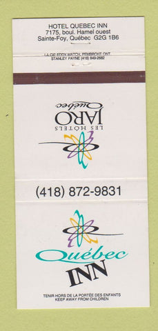 Matchbook Cover - Quebec Inn Hotel Sainte Foy QC 30 Strike