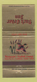 Matchbook Cover - Duck Cedar Inn Tuxedo NY restaurant 30 Strike