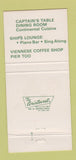 Matchbook Cover - Marina City Restaurants 30 Strike