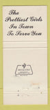 Matchbook Cover - Basin Street Restaurant Detroit MI POOR SURFACE 30 Strike