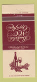 Matchbook Cover - Barksdale NCO Open Mess Air Force Base 30 Strike