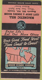 Matchbook Cover - Magnetic Hill Gift Shop NB 30 Strike