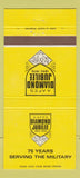 Matchbook Cover - AAFES Diamond Jubilee 1970 Military 30 Strike