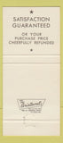 Matchbook Cover - AAFES Diamond Jubilee 1970 Military 30 Strike