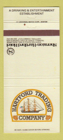 Matchbook Cover - Sheraton Hartford Hotel CT Hartford Trading 30 Strike