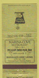 Matchbook Cover - Holiday Inn Marina Cove Sarasota FL 30 Strike